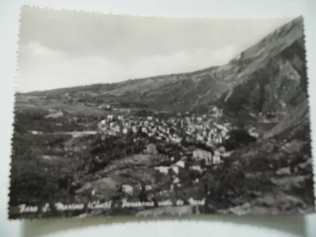 Cartolina Viaggiata "FARA S. MARTINO ( CHIETI ) Panorama visto da Nord"  1956