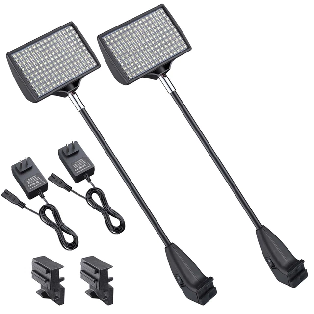 12W LED Trade Show Light 6500K Popup Booth Exhibit Back Drop Lighting 2 Pack 12W LED Trade Show Light 6500K Popup Booth Exhibit Back Drop Lighting 2 Pack