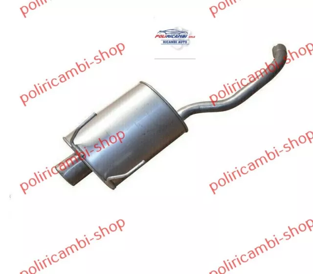 Marmitta Silenziatore Posteriore Fiat Panda(169_) 500(312) Ford KA(RU8)