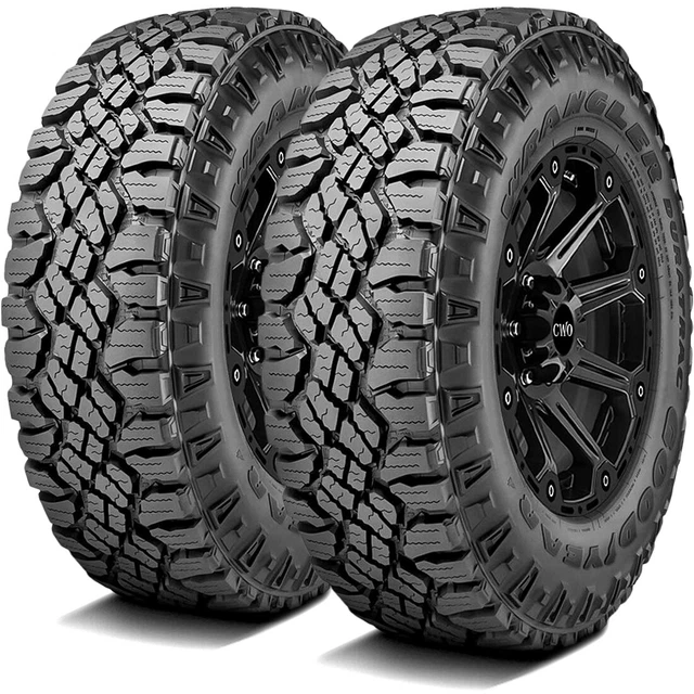 2 Tires Goodyear Wrangler DuraTrac 255/55R20 110Q XL A/T All Terrain