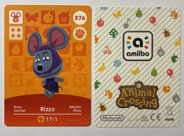 Carte amiibo Animal Crossing 211 grammes série 3 compatible EU PAL New Carte amiibo Animal Crossing 211 grammes série 3 compatible EU PAL New