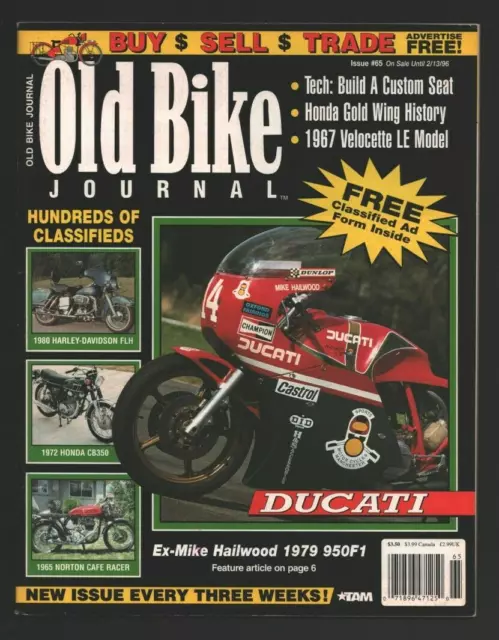 1996 February Old Bike Journal 65 Motorcycle Magazine Mike Hailwood Ducati 950F1