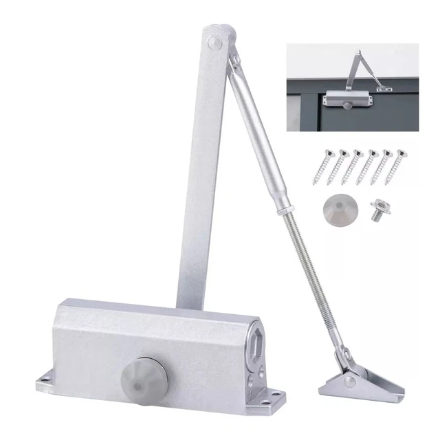 Automatic Door Closer Heavy Duty Self Closing Door Hinges Adjustable Speed MX