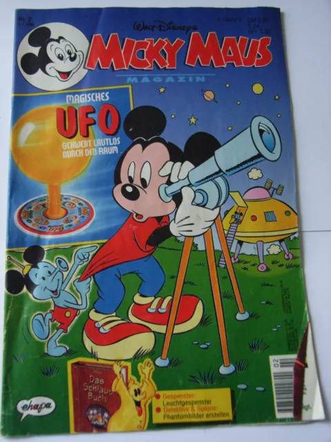 Walt Disneys Micky Maus Heft Nr. 2 von 1995..