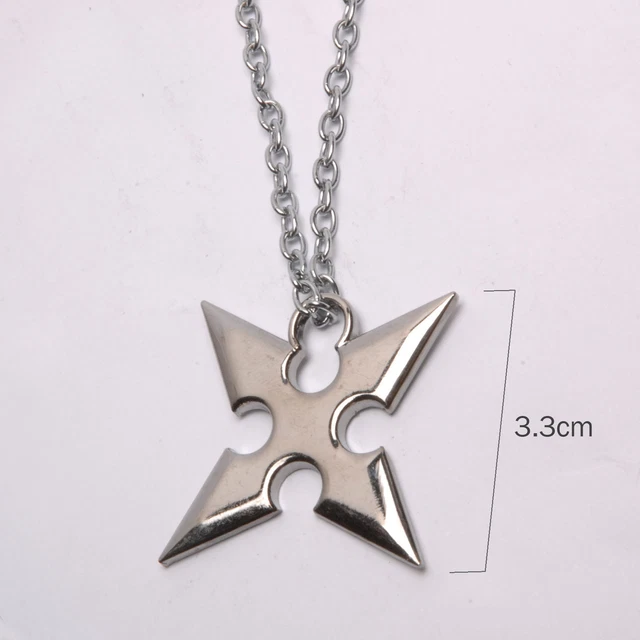 Kingdom Hearts Roxas Cross Necklace 2