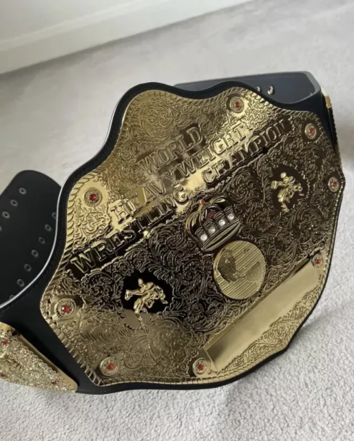 WCW World Heavyweight Championship Replica Title Belt - Official WWE Big Gold