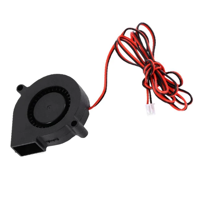 6500 RPM 12V DC Blow Radial Cooling Fan Extruder For 3D