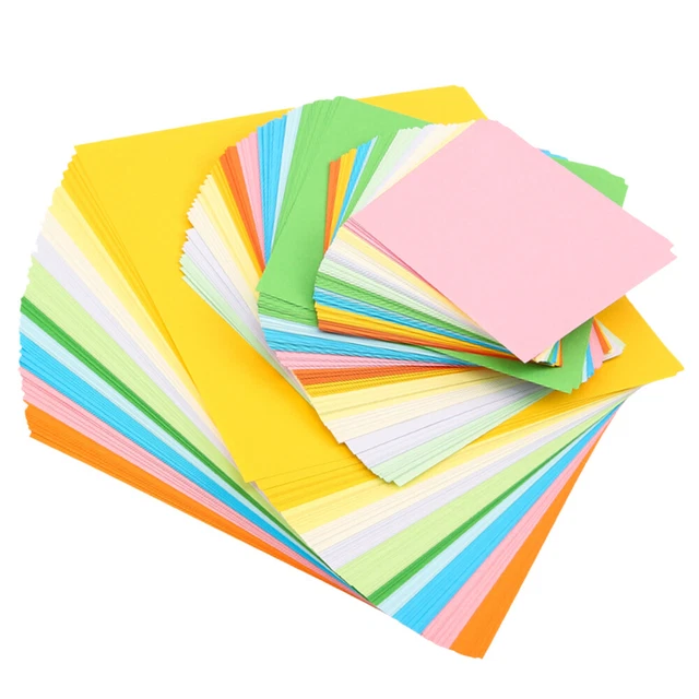 200pcs Kran Papier Origami Papier Kunst Projekte Kinder Quadrat Falten Papier 9