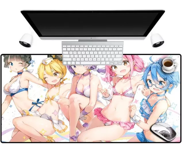 TAPIS DE SOURIS XXL jeu vidéo gaming mousepad gamer Sexy Manga Hentai Femme  nue EUR 18,60 - PicClick FR