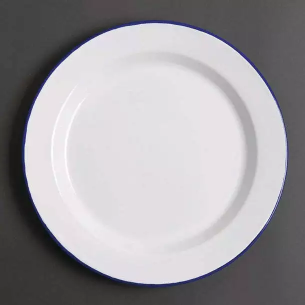 Olympia Enamel Dinner Plates 300mm (Pack of 6) PAS-DC388