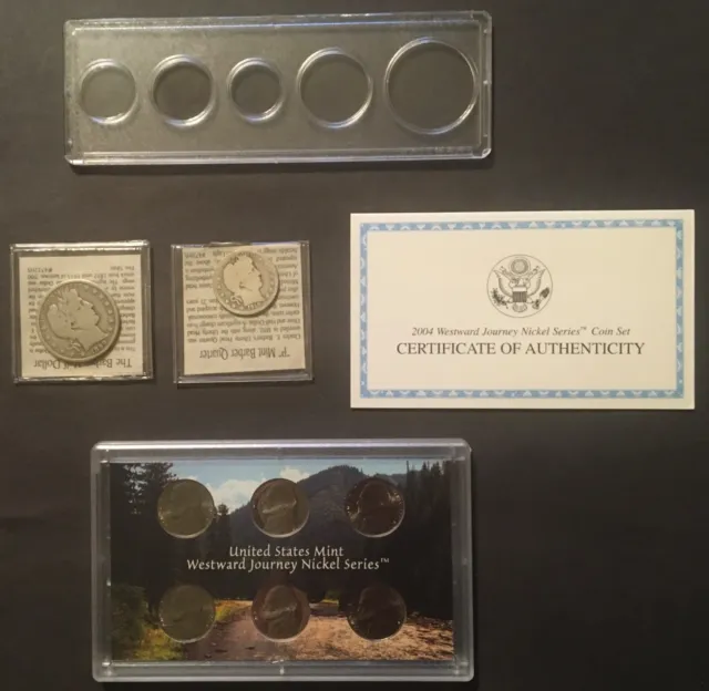 Collector coins and accessories.