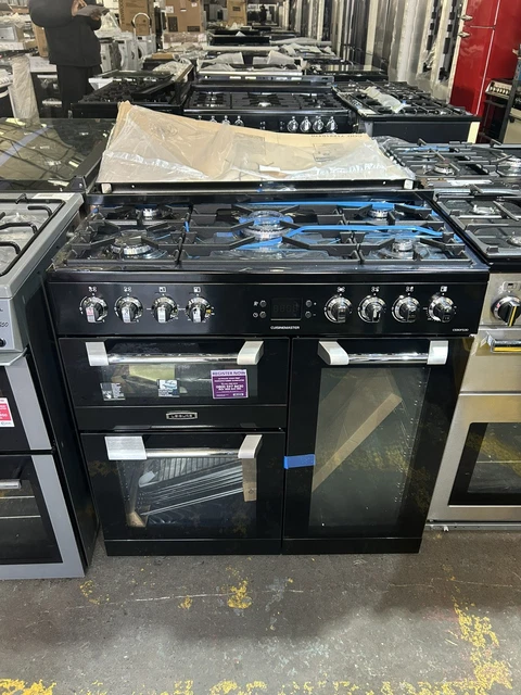 Lot De 2 Boutons En Métal Pour Cuisinière à Gaz - 4 X 2 Cm Pour Four Et Table De Cuisson 98526723