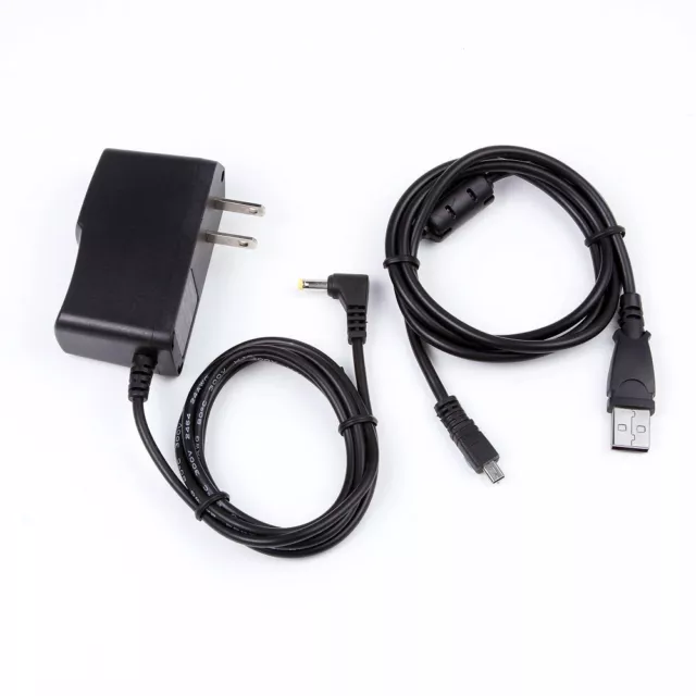 AC Power Adapter Charger + USB Cord For Kodak Easyshare M893 IS M763 M420 Camera 3