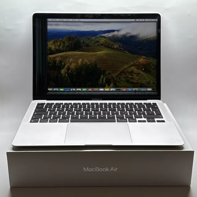 Apple MacBook Air 13 Zoll 2020 M1/256GB SSD/8GB Laptop - Silber LESEN! B719