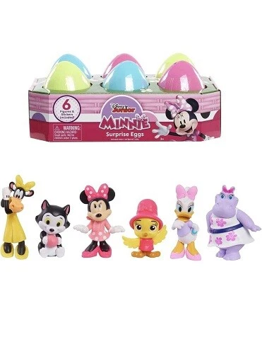 Disney Junior Minnie Mouse Surprise Easter Eggs 6 Pack Figures
