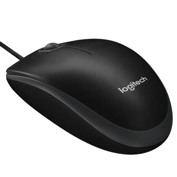 Logitech B100 (910-001439) Corded Optical USB Mouse