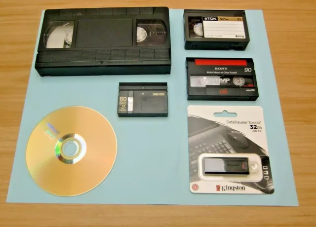 VIDEO TAPES TRANSFER TO DVD, Hi 8,8 mm, Mini DV & mini DV HD,VHS,VHS C