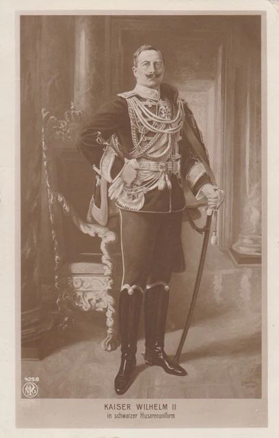 ORIGINAL POSTCARD***KAISER WILHELM II.-Adel-PREUSSEN-HOHENZOLLERN ...