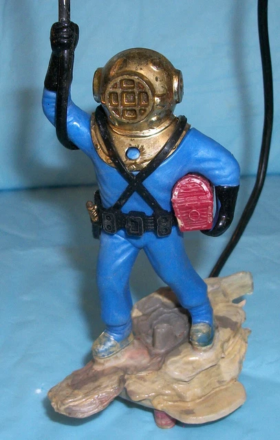 Deep Sea Diver III Pen Plax Aquarium Bubbler Decoration 1972 NR