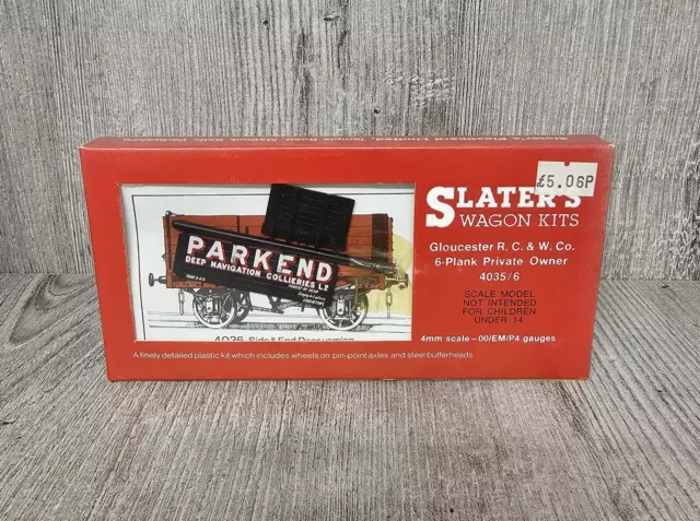 Slaters Wagon Kits Parkend Deep Navigation Collieries 4Mm Scale 00/Em/P4 Gauges.