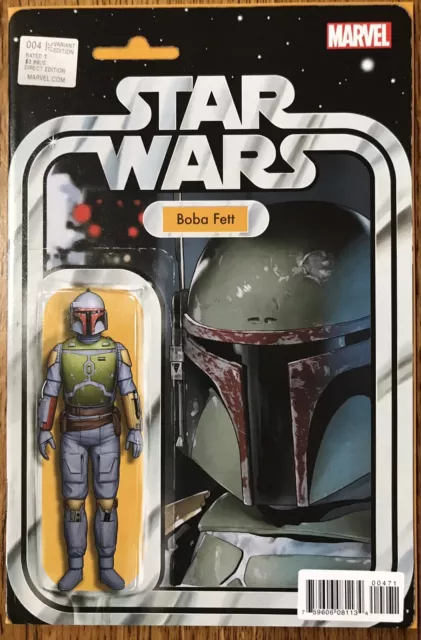 STAR WARS #4 Comic - Christopher Action Figure Variant - New - JTC - Boba Fett