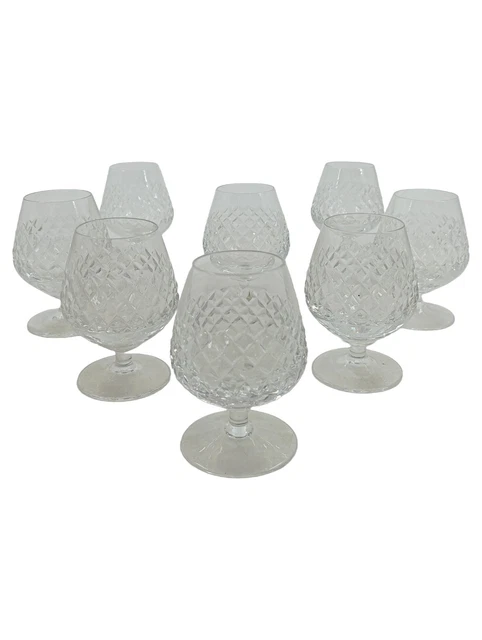 Cristal Sans Plomb Vintage Lot De 6 Verres à Vin Rouge DIAMANTE Cristal Sans Plomb Vintage Lot De 6 Verres à Vin Rouge DIAMANTE