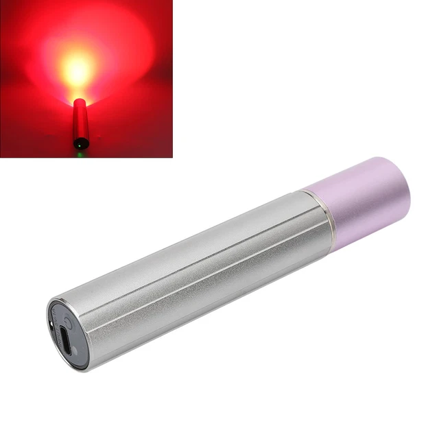 Torcia Terapia LED Rossa Portatile Ricaricabile Sollievo Dolore Portatile LED Rosso