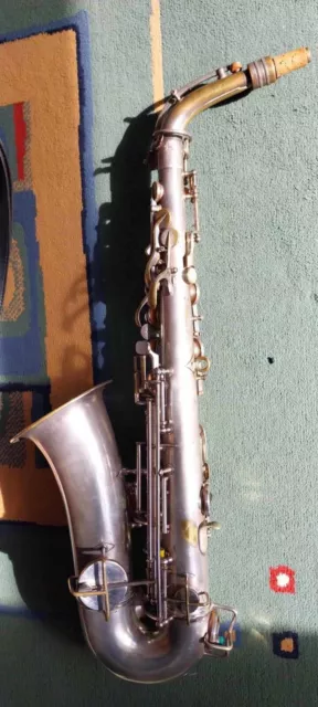 vintage alto saxophone