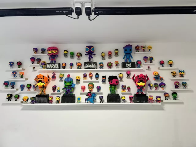 Marvel & DC Blacklight Funko Pop! Bundle Collection