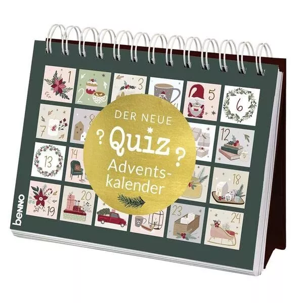 Neue Quiz-Adventskalender - (German Import) Book NEUF