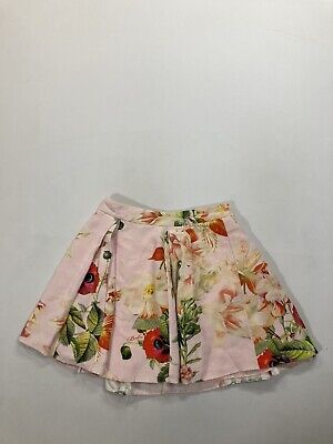 TED BAKER Skirt - Age 8yrs - Floral - Great Condition - Girl’s