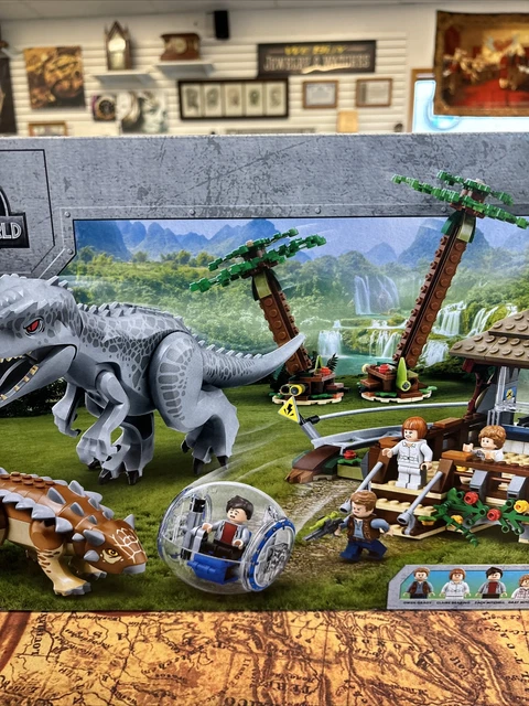 LEGO JURASSIC WORLD Indominus Rex vs. Ankylosaurus 75941 parc retraité ...
