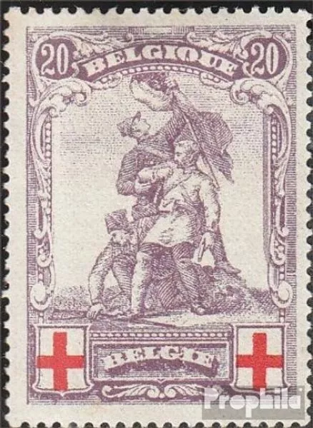 Belgique 106 neuf 1914 Rouge Cross