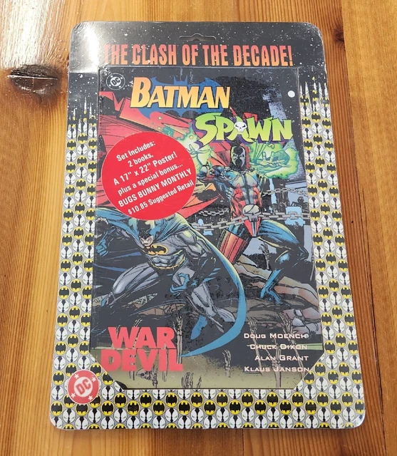 VTG 1994 Batman Spawn Comics 2 Pack  Frank Miller & Todd McFarlane  Sealed New