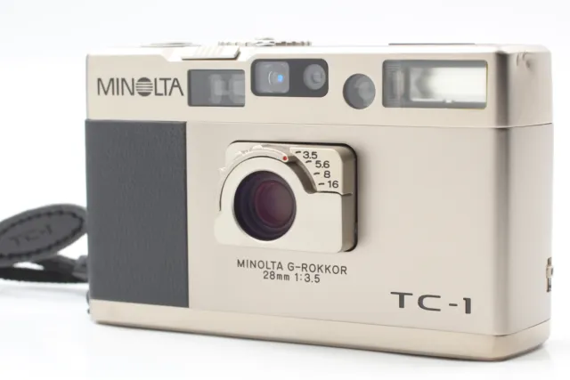 EXC+5 Minolta TC-1 Point & Shoot 35mm Film Camera From JAPAN
