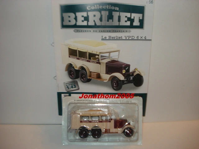 CAMION BERLIET GDME 10 MORY Mission Transsaharienne 1/43e