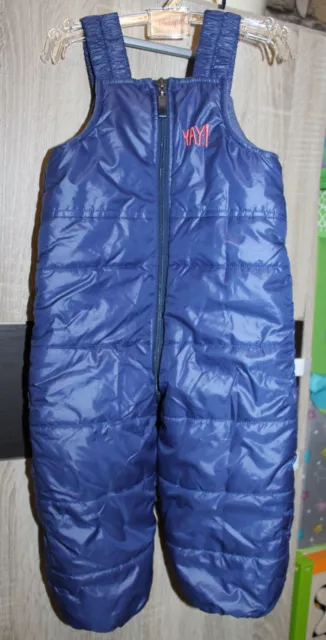 Wojcik Jungen Schneehosen Winterhosen Schneeanzug Gr.80 Blau