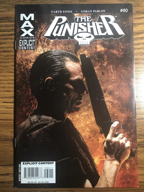 THE PUNISHER 60 VOL7 NM/NM+ Timothy Bradstreet Cover MARVEL MAX COMICS 2008