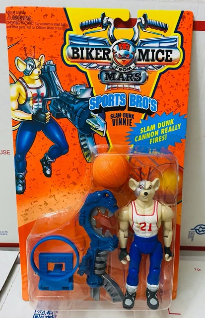 De Toyboys | Vintage Biker Mice From Mars - Rad Rebel Vinnie Action Figure