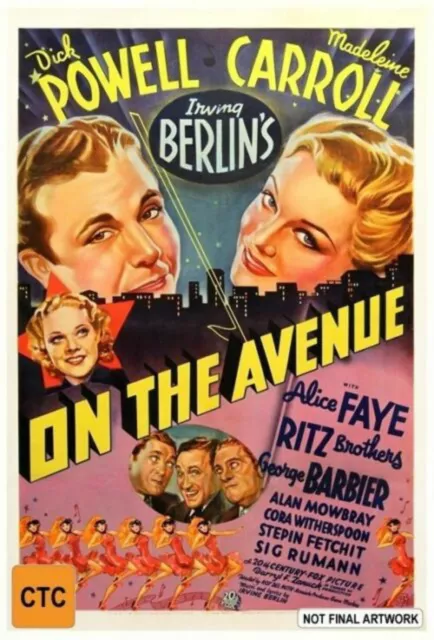 On The Avenue (DVD, 2004) brand new sealed dvd region 4 t500