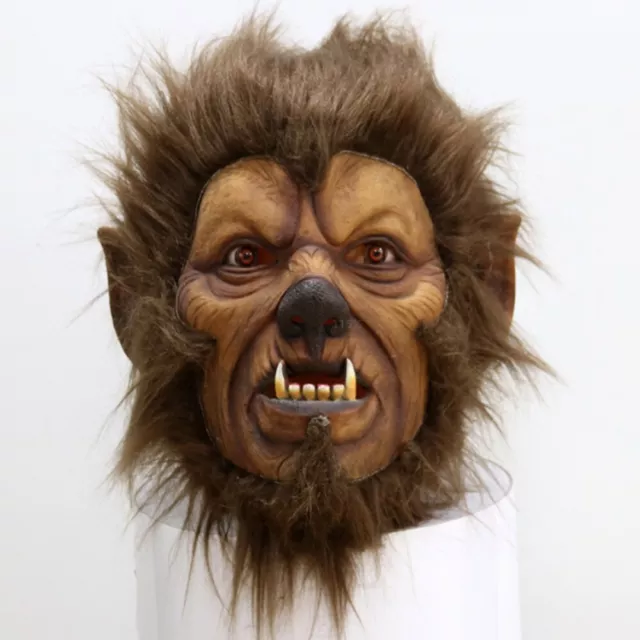 Costume cosplay horror bestia spaventosa lupo mannaro demone Halloween luna notte lupo