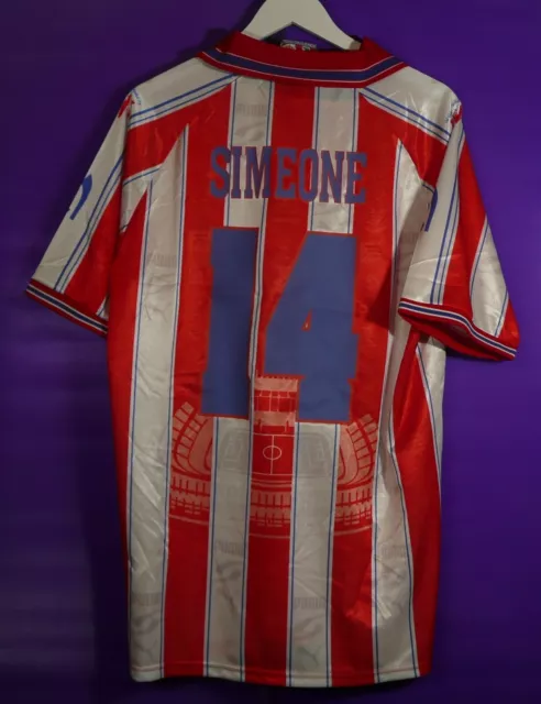 06/Atletico de Madrid Camiseta Temporada 1996/1997/Talla XXL-XL/Nueva / Simeone