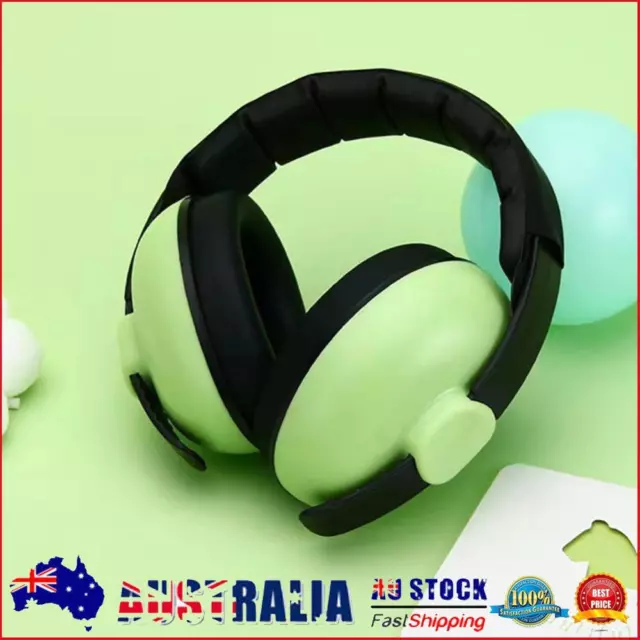 Ear Defenders Ergonomic Design Reduce by 25dB for Child Kids Baby (Green) AU
