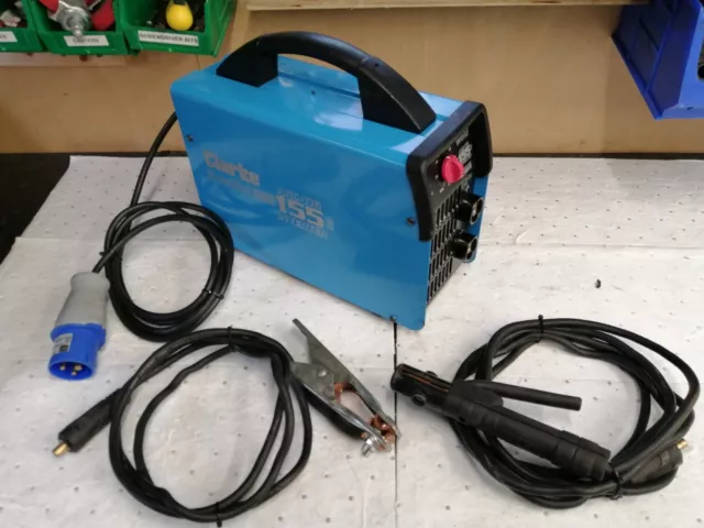 CLARKE ARC-TIG 155 INVERTER WELDER in case