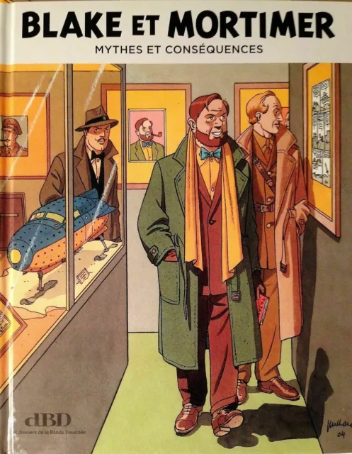 Plaque métal    Blake et Mortimer bd bande dessinée  30 X 20 CM