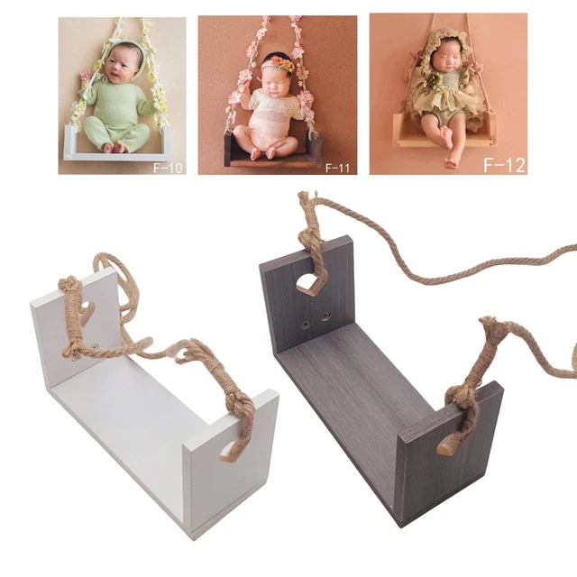 Bébé balançoire chaise photographie accessoires fond avec corde bébé