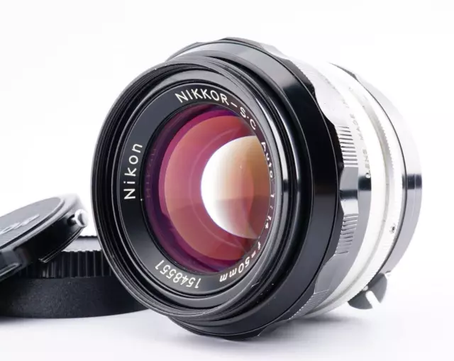 EX Nikon NIKKOR S.C AUTO 50mm F/1.4 Non Ai MF Standard Lens From JAPAN
