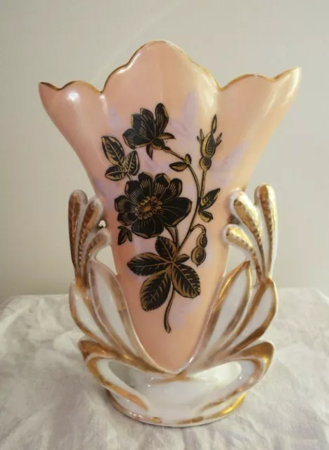 vase de mariée en porcelaine de Paris  XIXe siècle