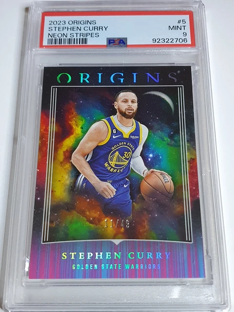 Panini origins Stephen Curry /115 PSA9