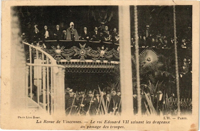 CPA AK Revue de VINCENNES King Edward VII (869762)